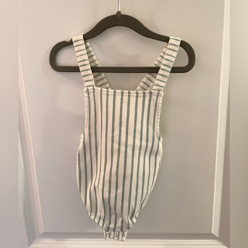 Pehr Romper - Stripes Away Sea size 6-12 month